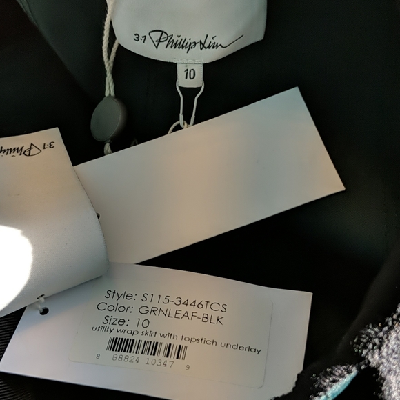 Phillip Lim faux wrap skirt size 10 BNWT - Picture 7 of 8